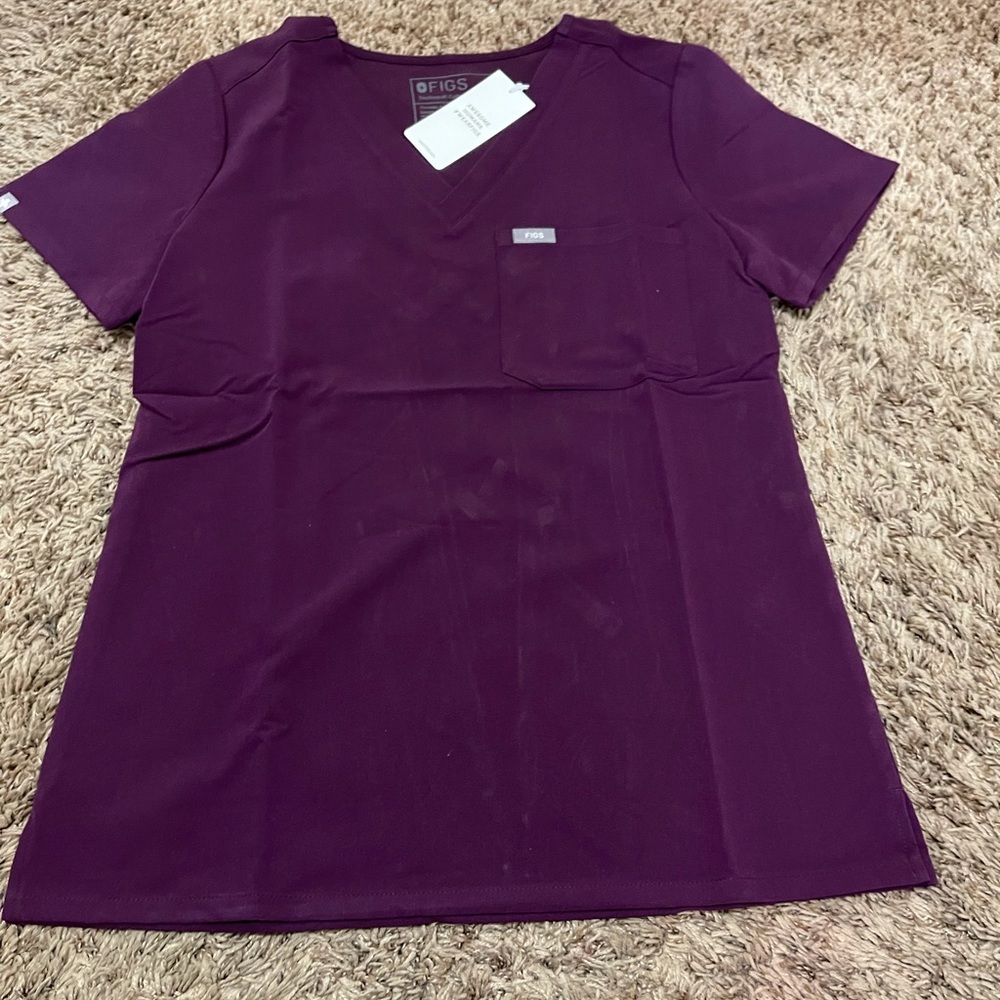Figs Deep Purple XL Catarina NWT